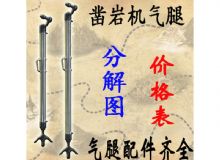 點(diǎn)擊查看詳細(xì)信息<br>標(biāo)題：氣腿式鑿巖機(jī)氣腿分解圖 氣腿配件 支腿配件 FT160系列氣腿配 閱讀次數(shù)：309